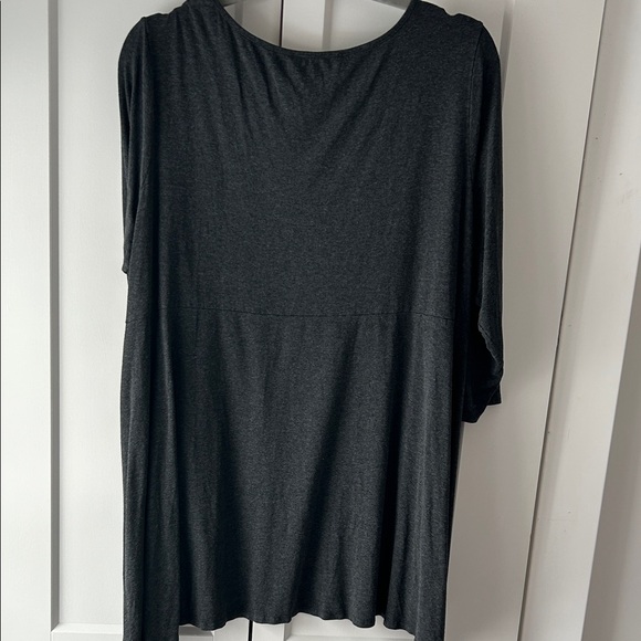 Philosophy Charcoal Women's Tunic 2x - Picture 4 of 4